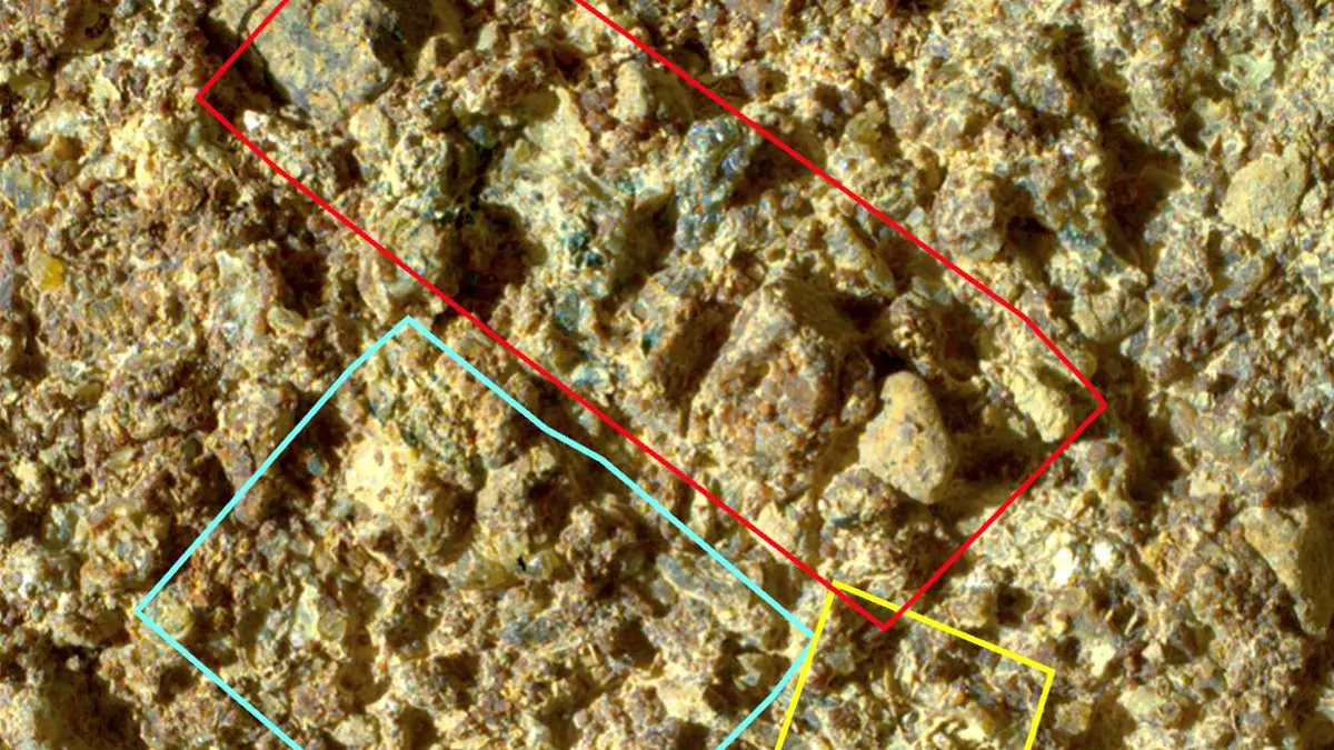 PIXL Instrument on NASA's Perseverance Studies 'Ouzel Falls'